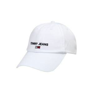 Tommy Jeans Kšiltovka  bílá / noční modrá / červená