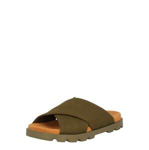 CAMPER Pantofle 'Brutus'  khaki