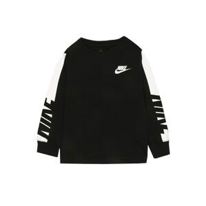 Nike Sportswear Tričko  černá / bílá