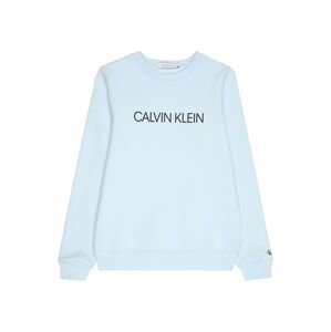 Calvin Klein Jeans Mikina  světlemodrá / černá