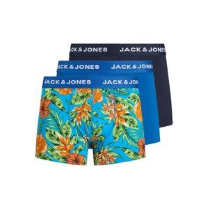 JACK & JONES Boxerky 'Fiesta'  modrá / tyrkysová / tmavě modrá / zelená / oranžová