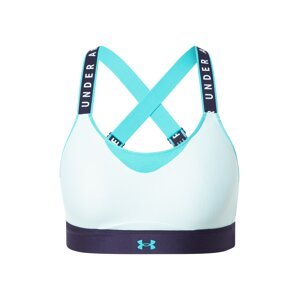 UNDER ARMOUR Sportovní podprsenka 'Infinity'  tyrkysová / noční modrá / mátová / bílá