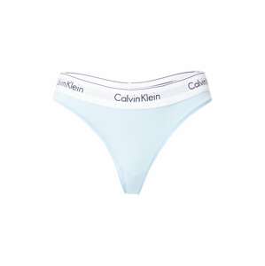 Calvin Klein Underwear Tanga  světlemodrá / černá / bílá / světle šedá