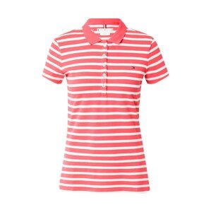 TOMMY HILFIGER Tričko  pink / bílá