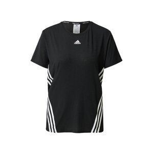 ADIDAS SPORTSWEAR Funkční tričko  černá / bílá