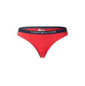 Tommy Hilfiger Underwear Spodní díl plavek  červená / bílá / marine modrá