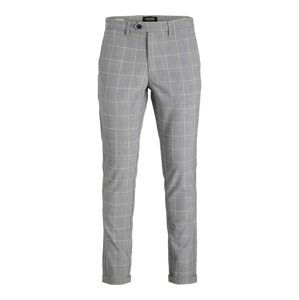 JACK & JONES Chino kalhoty 'Marco'  žlutá / šedý melír / černá