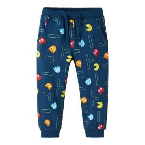NAME IT Kalhoty 'Pacman Jovi'  námořnická modř / žlutá / červená / světlemodrá / bílá
