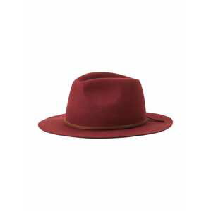 Brixton Klobouk 'WESLEY FEDORA'  červená / hnědá