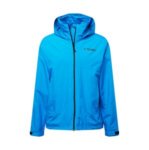 adidas Terrex Outdoorová bunda  modrá / černá / bílá