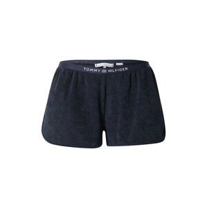 Tommy Hilfiger Underwear Pyžamové kalhoty 'TERRY'  marine modrá / bílá