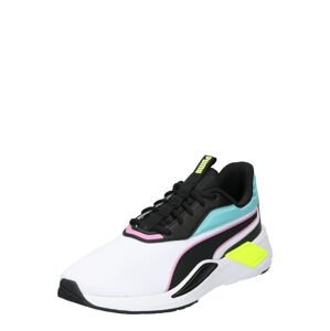 PUMA Sportovní boty 'Lex'  bílá / černá / tyrkysová / světle růžová