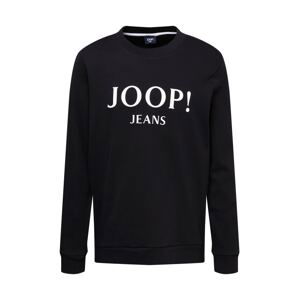 JOOP! Jeans Mikina 'Alfred'  černá / bílá