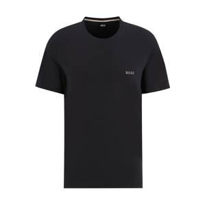BOSS Black Tričko 'Mix&Match T-Shirt R'  černá / bílá