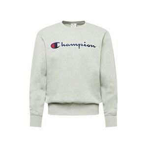 Champion Authentic Athletic Apparel Mikina  šedá / námořnická modř / bílá / červená