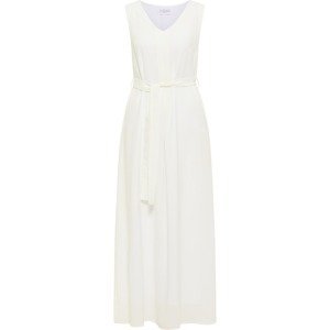 usha WHITE LABEL Společenské šaty 'Lynnea'  barva bílé vlny