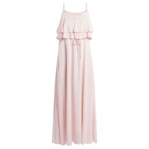 MYMO Letní šaty  světle růžová / bílá