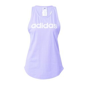 ADIDAS PERFORMANCE Sportovní top  světle fialová / bílá