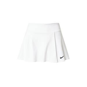 NIKE Sportovní sukně  černá / bílá