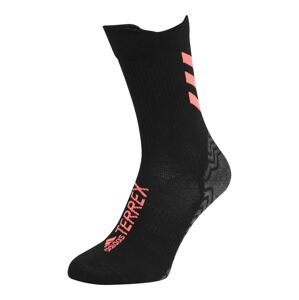 adidas Terrex Sportovní ponožky  šedá / oranžová / černá