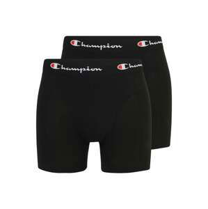 Champion Authentic Athletic Apparel Boxerky  červená / černá / bílá