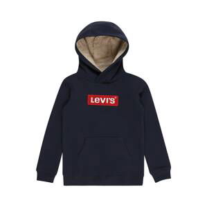 LEVI'S Mikina  námořnická modř / červená / bílá