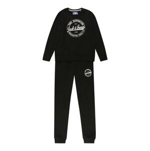 Jack & Jones Junior Joggingová souprava  černá / bílá