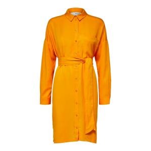 SELECTED FEMME Košilové šaty 'KIKKI TONIA'  oranžová