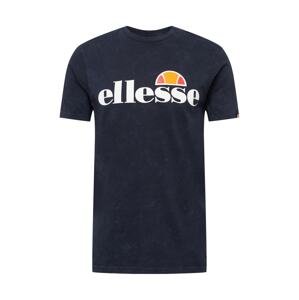 ELLESSE Tričko 'Prado Caustic'  oranžová / bílá / námořnická modř / červená