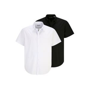 JACK & JONES Košile  bílá / černá