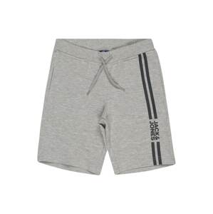 Jack & Jones Junior Kalhoty 'STEVE'  šedý melír / černá