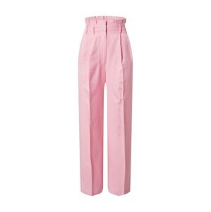 EDITED Kalhoty se sklady v pase 'Becky'  světle růžová