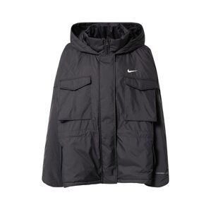 Nike Sportswear Přechodná bunda  černá / bílá