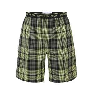 Calvin Klein Underwear Pyžamové kalhoty  pastelově zelená / černá / šedá / pastelově žlutá / tmavě šedá