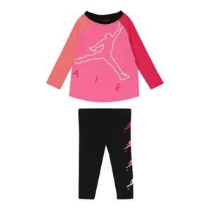 Jordan Joggingová souprava  černá / pink / bílá / oranžová