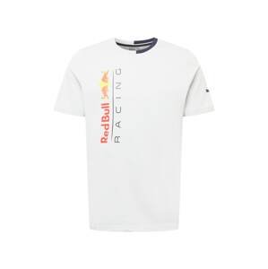 PUMA Funkční tričko 'Red Bull Racing'  bílá / červená / námořnická modř / žlutá