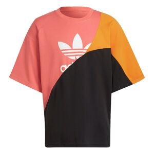 ADIDAS ORIGINALS Tričko ' Adicolor '  oranžová / pink / černá / bílá