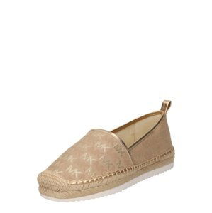 MICHAEL Michael Kors Espadrilky 'LENNY'  velbloudí / zlatá