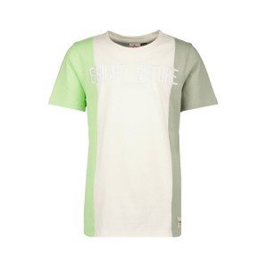 VINGINO Tričko 'HOLT'  khaki / světle zelená / bílá