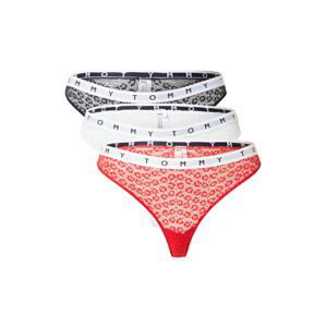 Tommy Hilfiger Underwear Tanga  noční modrá / červená / bílá