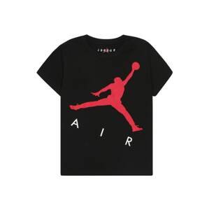 Jordan Tričko  černá / červená / bílá