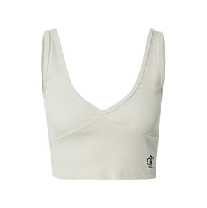 Calvin Klein Jeans Top  černá / offwhite