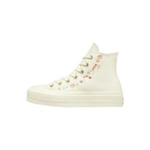 CONVERSE Kotníkové tenisky 'CHUCK TAYLOR ALL STAR'  světlemodrá / žlutá / světle fialová / červená / offwhite