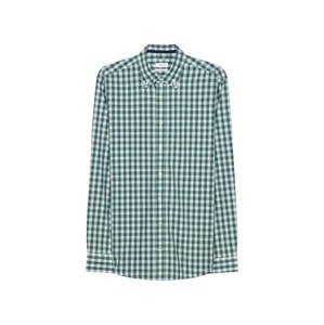 SEIDENSTICKER Košile 'Schwarze Rose'  námořnická modř / zelená / bílá