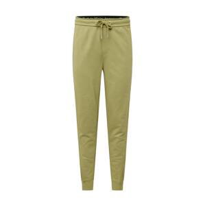 Calvin Klein Jeans Kalhoty  olivová / svítivě zelená / bílá