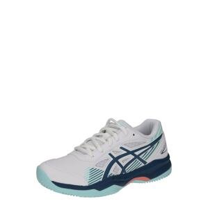 ASICS Sportovní boty 'GEL GAME'  bílá / námořnická modř / aqua modrá
