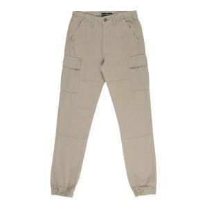 GUESS Kalhoty 'GABARDIN'  khaki