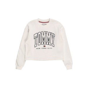 TOMMY HILFIGER Mikina  bílá / noční modrá