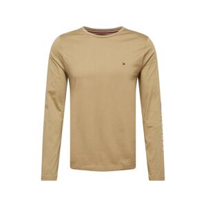 TOMMY HILFIGER Tričko  modrá / khaki / červená / bílá