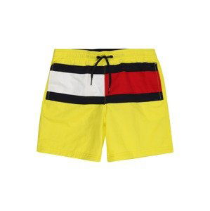 TOMMY HILFIGER Plavecké šortky  námořnická modř / žlutá / červená / bílá